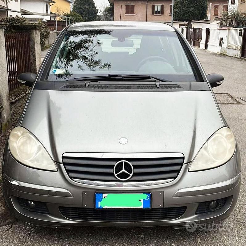 Usata Mercedes A150 Avantgarde 95 CV (69 kW) 2007 Grigio Berlina