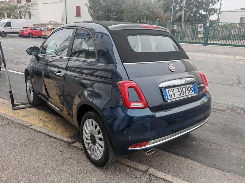Usata Fiat 500C Dolcevita 69 CV (50 kW) 2024 Blu/azzurro Cabrio