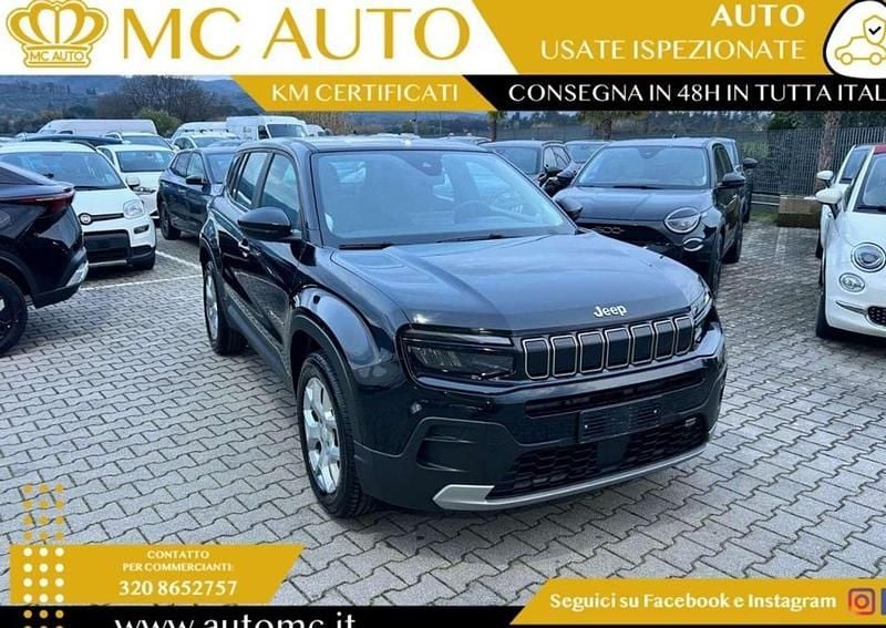 Usata Jeep Avenger Altitude 101 CV (74 kW) 2023 Nero SUV