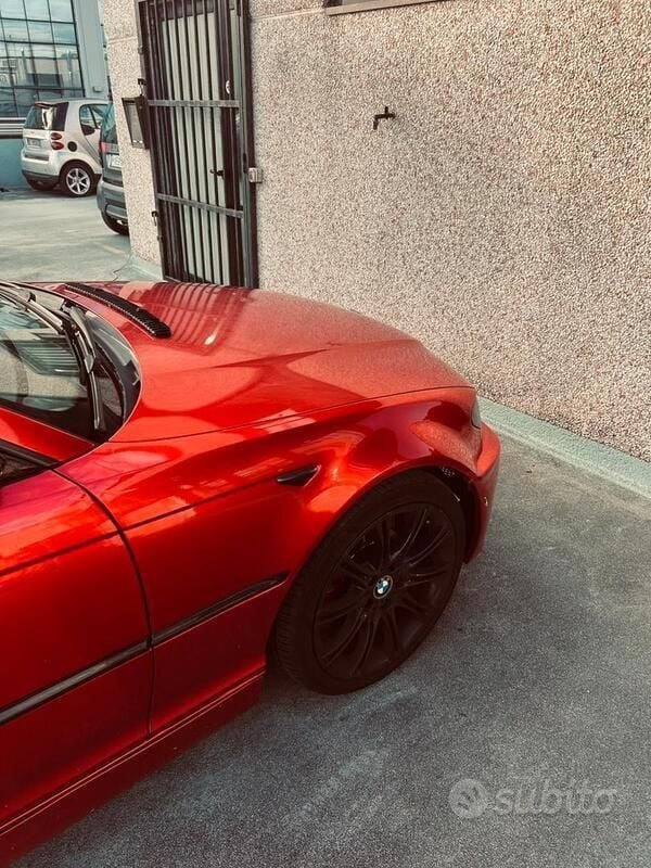 Usata BMW 318 143 CV (105 kW) 2003 Rosso Coupé