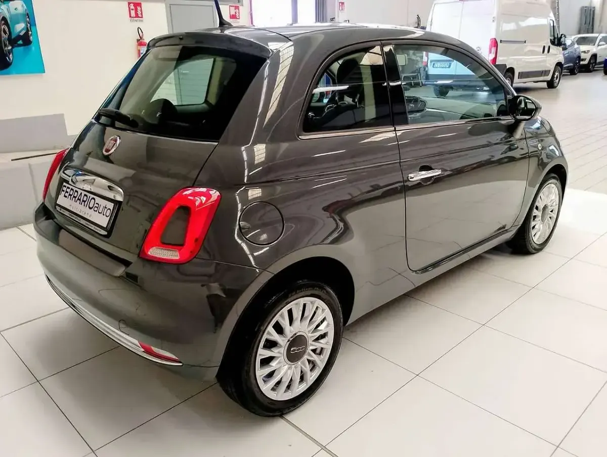Usata Fiat 500 Lounge 69 CV (50 kW) 2018 Grigio Utilitaria