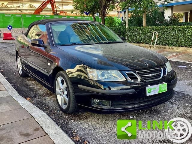 Usata Saab 9-3 Cabriolet Vector 150 CV (110 kW) 2007 Nero Cabrio