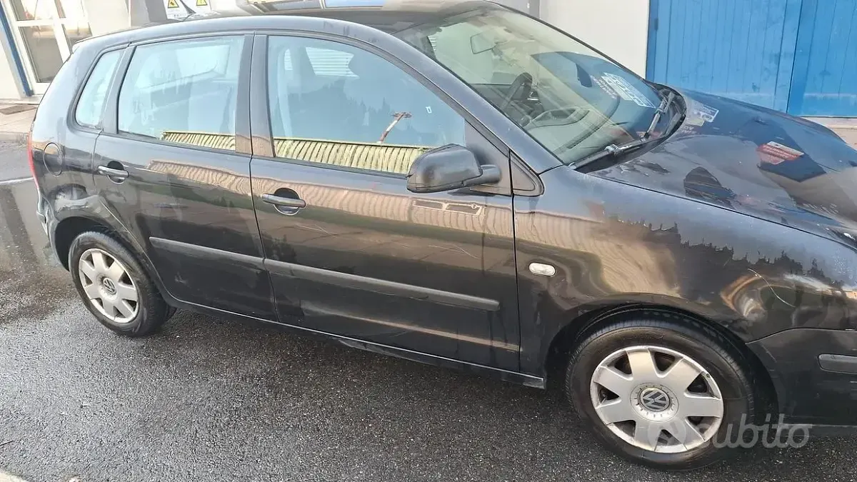 Usata VW Polo 101 CV (74 kW) 2003 Nero Utilitaria
