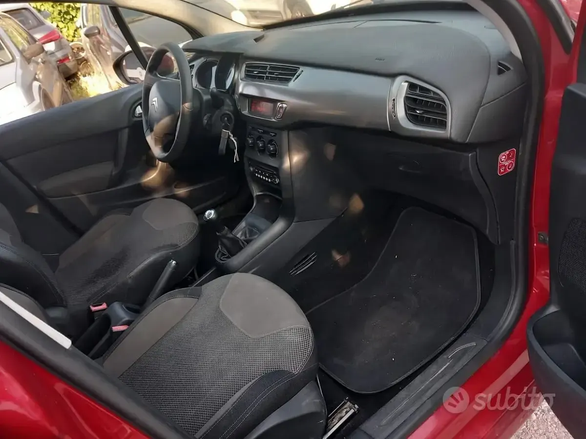 Usata Citroën C3 PureTech 82 CV (60 kW) 2015 Rosso Berlina