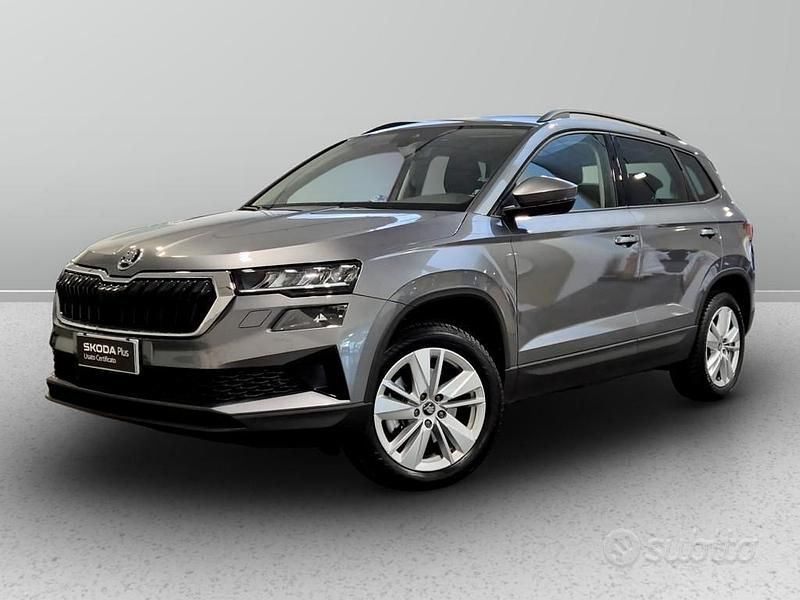 Usata Skoda Karoq Executive 150 CV (110 kW) 2025 Grigio graphite metallizzato SUV