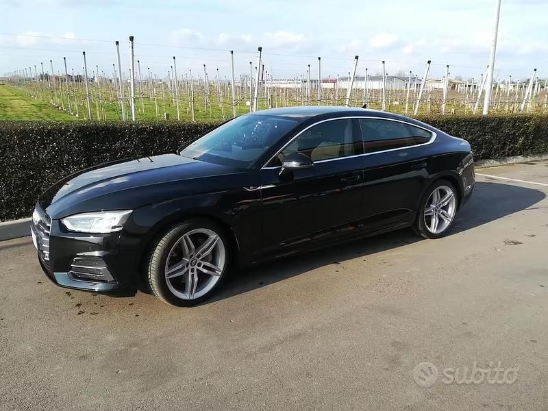 Usata Audi A5 252 CV (185 kW) 2017 Nero Coupé