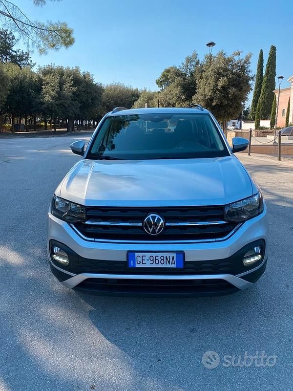 Grigio Usata 2021 VW T-Cross Style SUV | 15.900 € (Ottimo prezzo) - Immagine 1/4