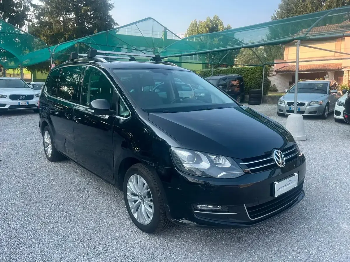 Usata VW Sharan Highline 140 CV (102 kW) 2011 Nero Monovolume