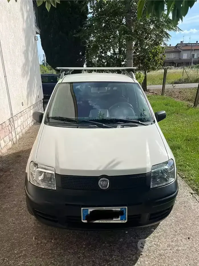 Usata Fiat Panda 60 CV (44 kW) 2011 Bianco Utilitaria