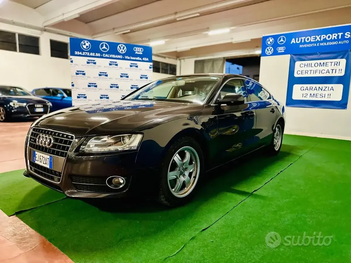 Usata Audi A5 Ambition 211 CV (155 kW) 2011 Nero Coupé