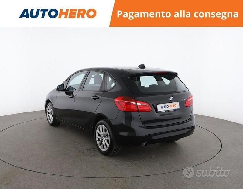 Usata BMW 218 Advantage 136 CV (100 kW) 2017 Nero Monovolume