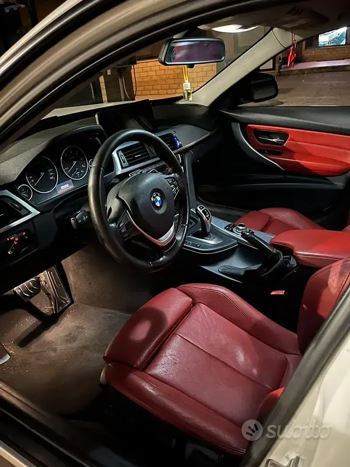 Usata BMW 320 Sport Line 190 CV (139 kW) 2015 Bianco Berlina
