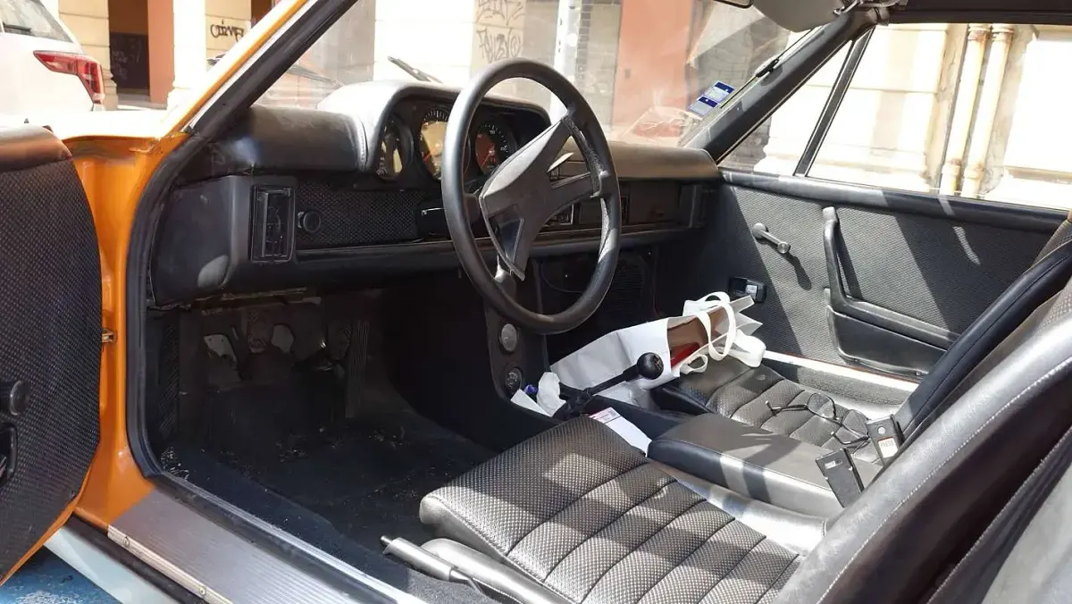 Usata Porsche 914 101 CV (74 kW) 1973 Arancione Cabrio