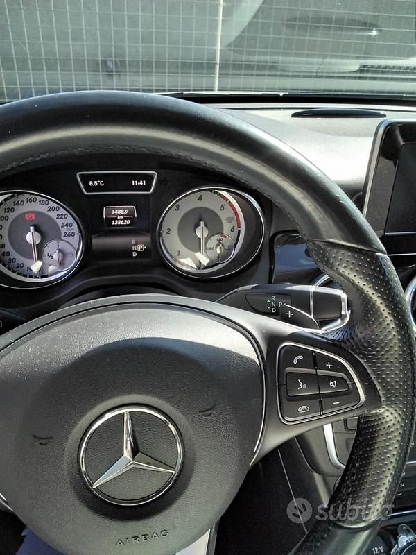 Usata Mercedes CLA200 Shooting Brake 136 CV (100 kW) 2015 Bianco Station wagon