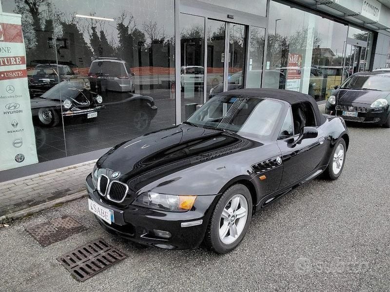Usata BMW Z3 118 CV (86 kW) 1999 Nero Cabrio