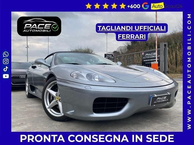 Usata Ferrari 360 400 CV (294 kW) 2004 Argento metallizzato Cabrio