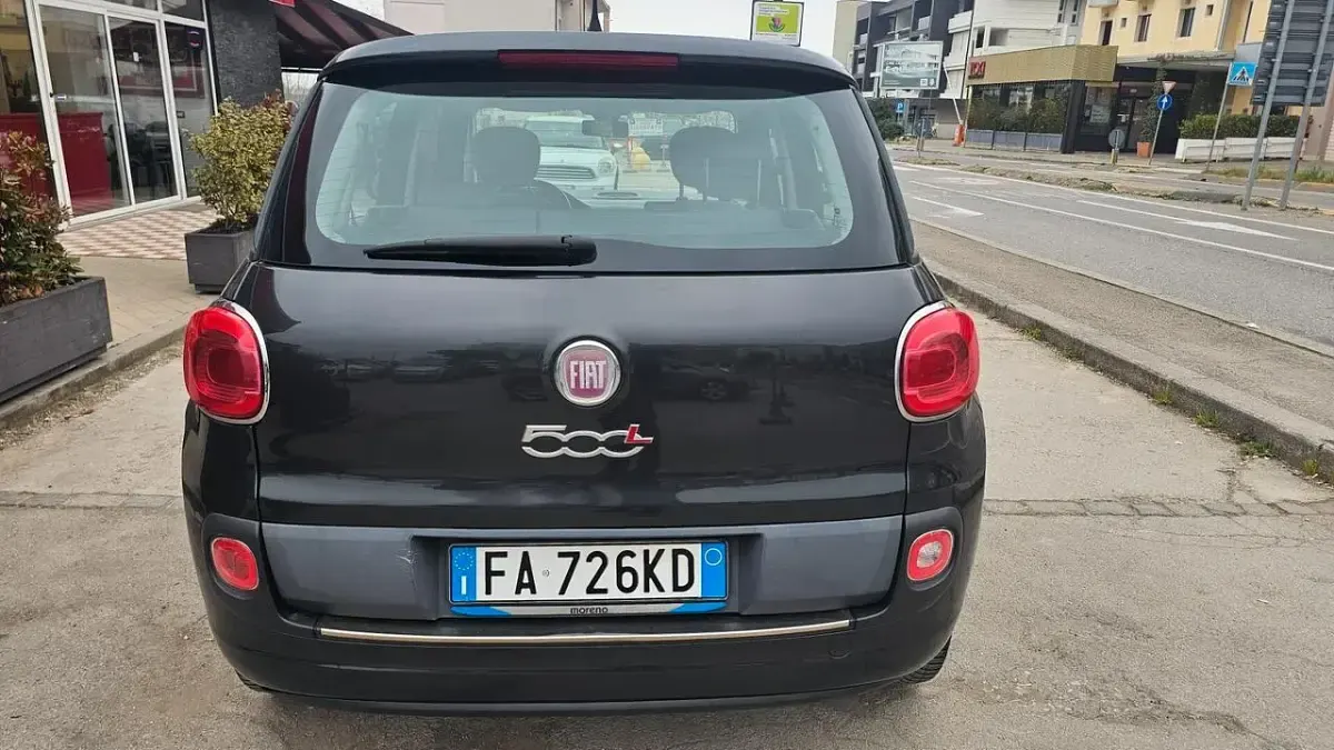 Usata Fiat 500L Lounge 85 CV (62 kW) 2015 Nero Monovolume