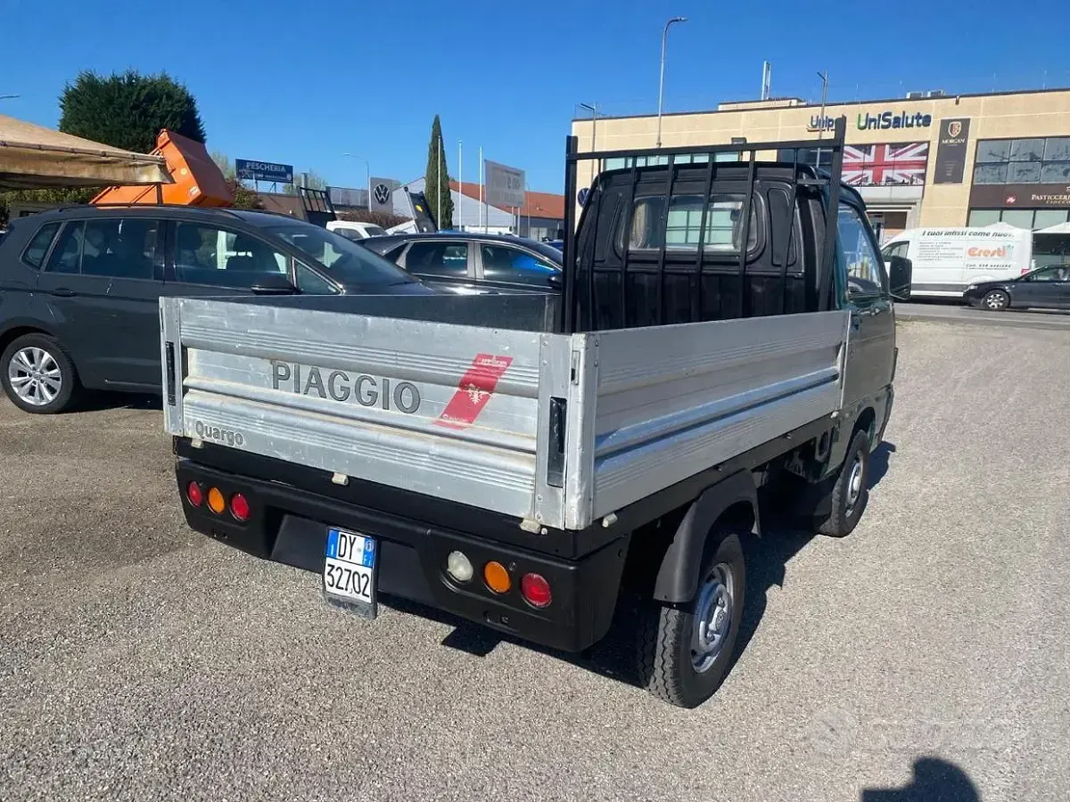 Usata Piaggio Quargo 18 CV (13 kW) 2013 Verde Furgone