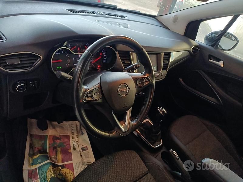 Usata Opel Crossland X 110 CV (80 kW) 2022 Grigio SUV