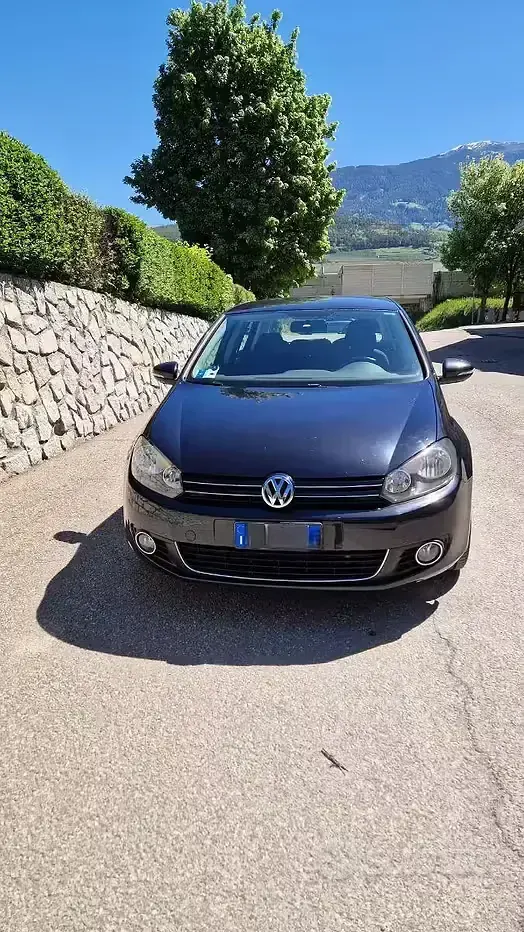 Usata VW Golf VI 122 CV (89 kW) 2009 Nero Utilitaria
