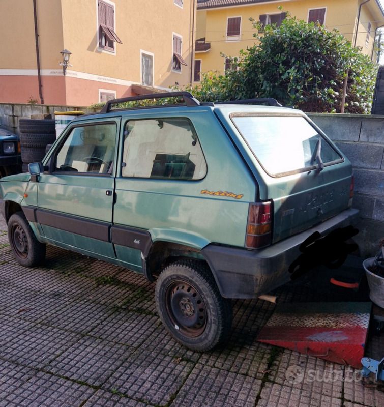 Usata Fiat Panda 4x4 54 CV (39 kW) 1999 Verde Utilitaria