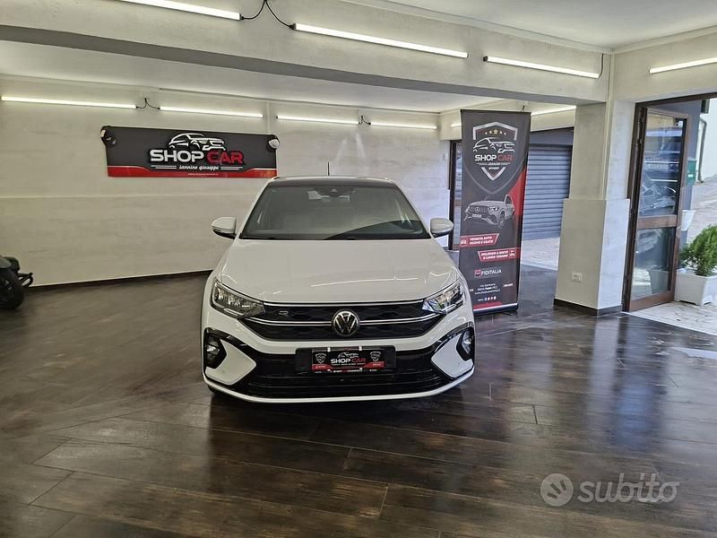 Usata VW Taigo R-line 110 CV (80 kW) 2022 Bianco SUV
