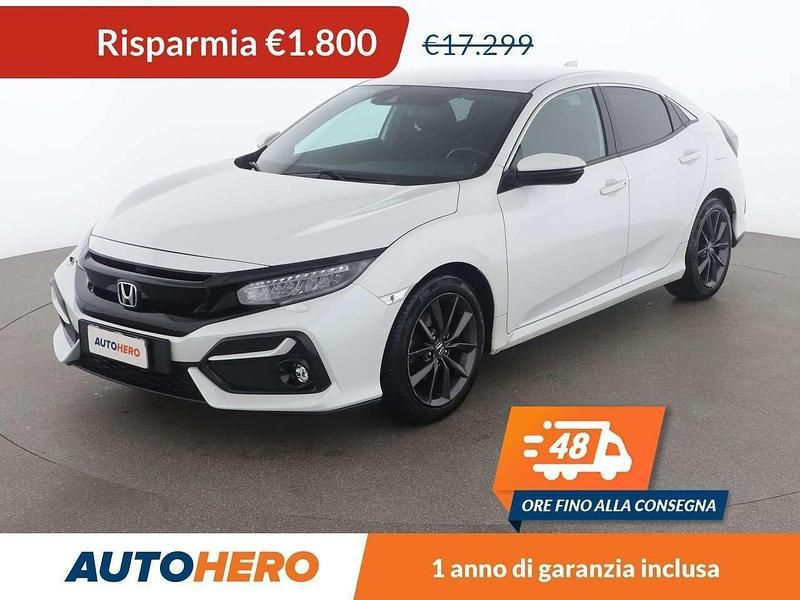 Bianco Usata 2021 Honda Civic Elegance Tre volumi | 15.499 € (Ottimo prezzo) - Immagine 1/3