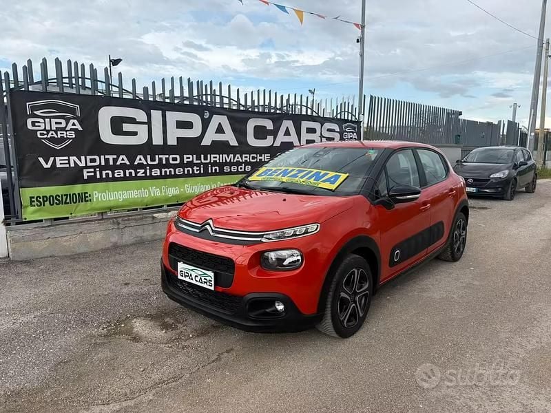 Usata Citroën C3 Feel 82 CV (60 kW) 2018 Rosso Utilitaria