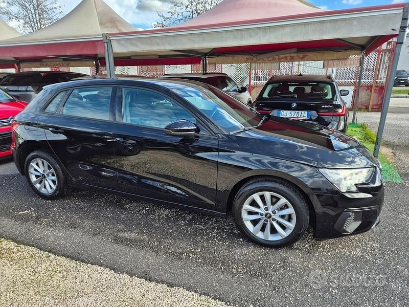 Brugt Audi A3 Advanced 110 HK (80 kW) 2022 Sort Sedan