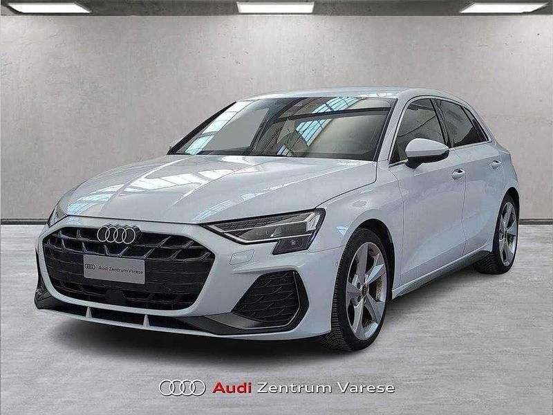 Bianco ghiaccio Usata 2024 Audi A3 Sportback S-Line Due volumi | 36.500 € (Molto cara) - Immagine 1/4