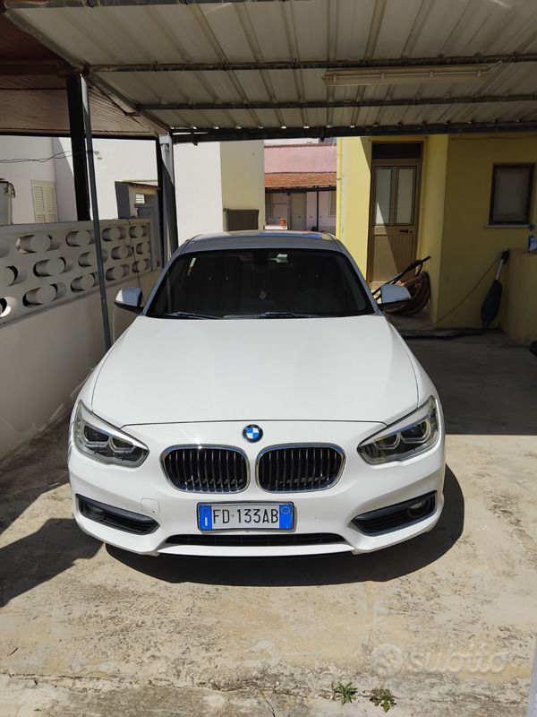 Usata BMW 116 Advantage 116 CV (85 kW) 2016 Bianco Utilitaria
