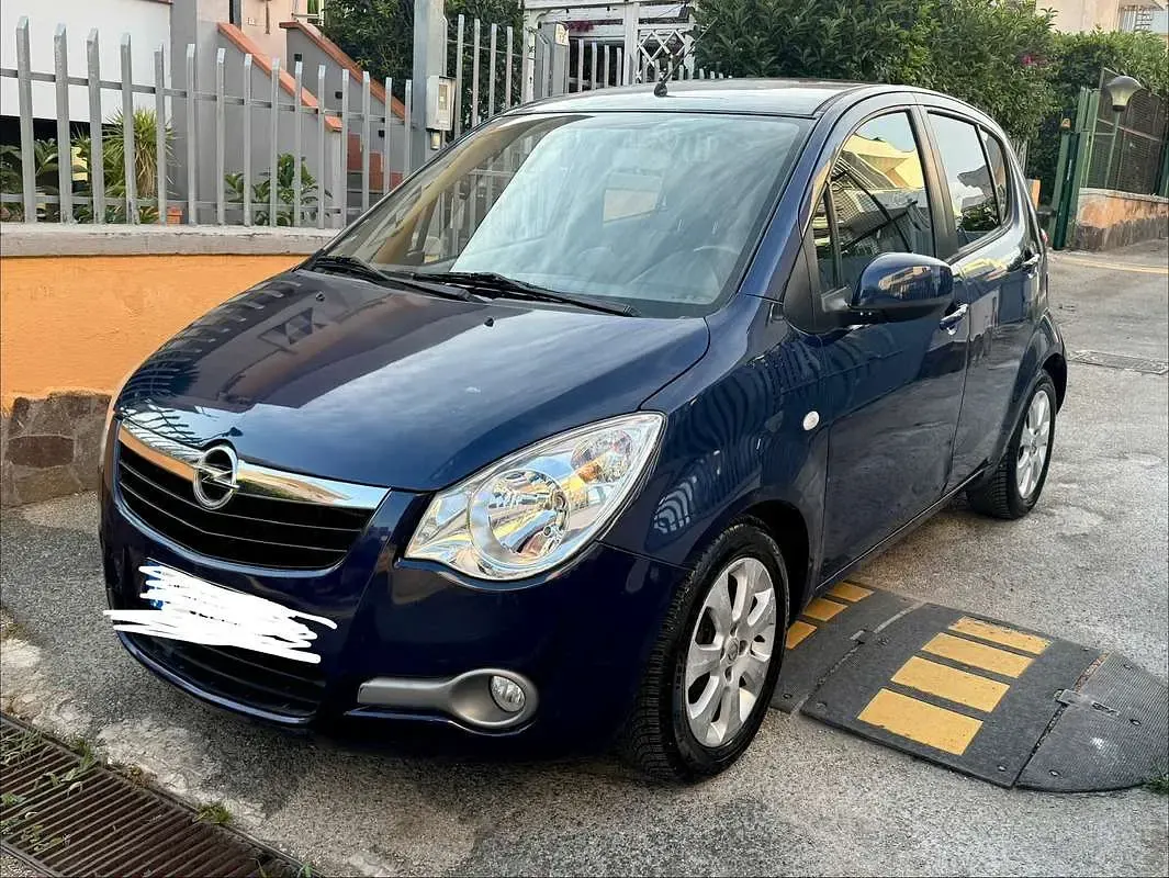 Usata Opel Agila Enjoy 86 CV (63 kW) 2010 Blu/azzurro Utilitaria