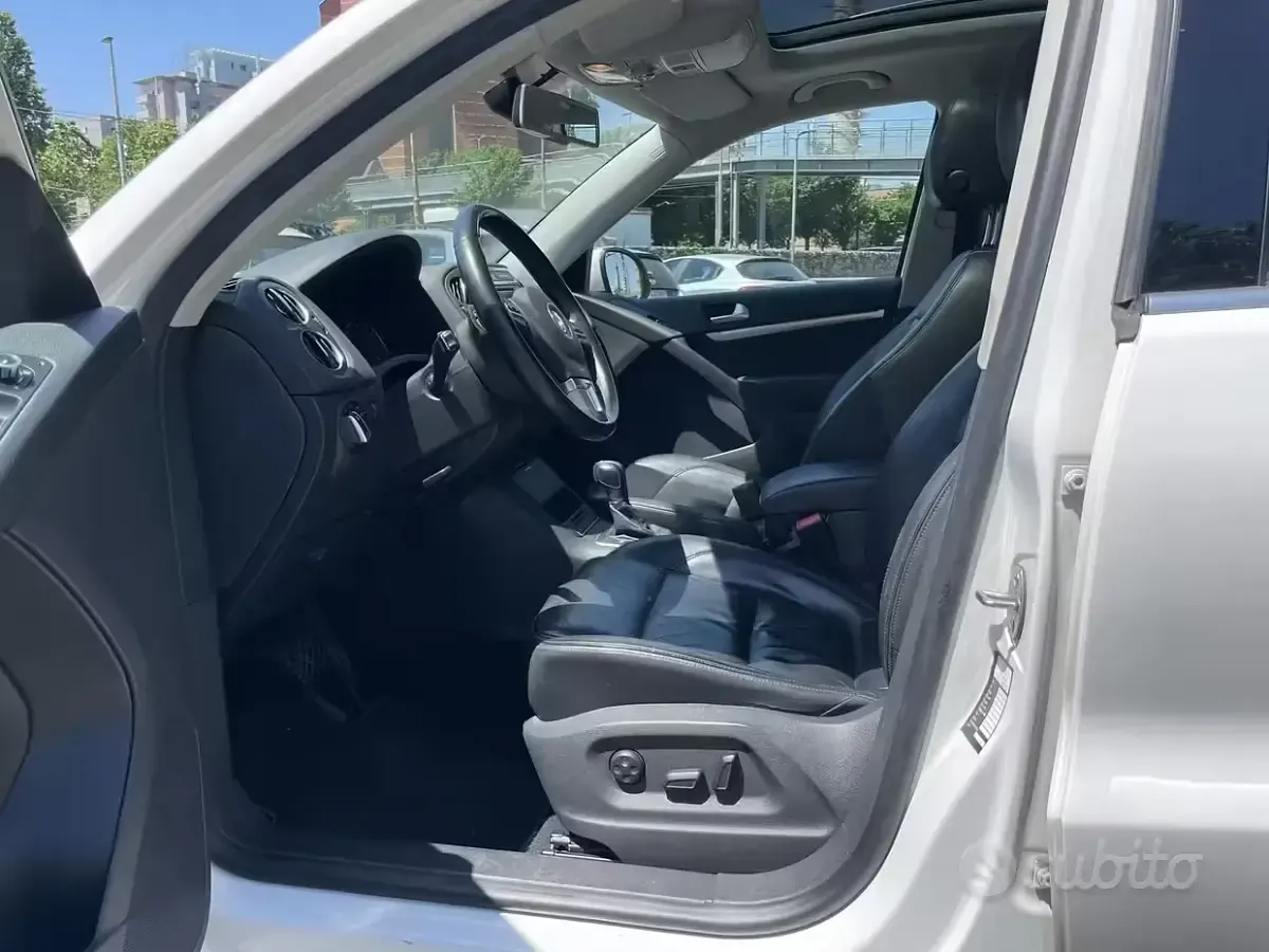 Usata VW Tiguan 140 CV (102 kW) 2012 Bianco SUV