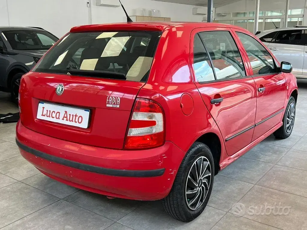 Usata Skoda Fabia 54 CV (39 kW) 2007 Rosso Berlina