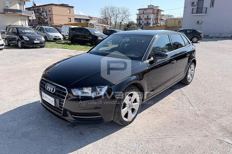 Usata Audi A3 Attraction 110 CV (80 kW) 2015 Nero Utilitaria