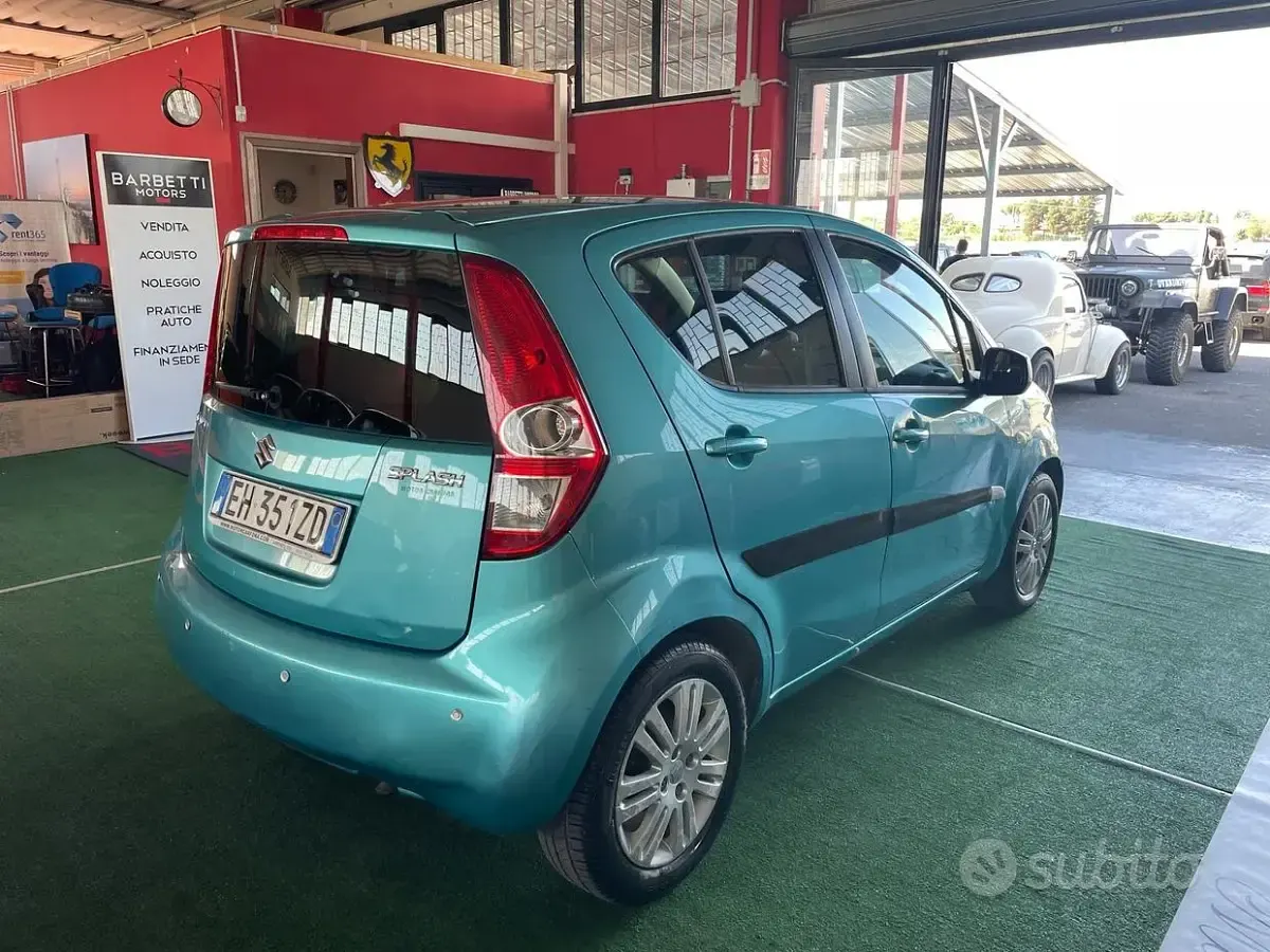 Usata Suzuki Splash 68 CV (50 kW) 2012 Verde Utilitaria
