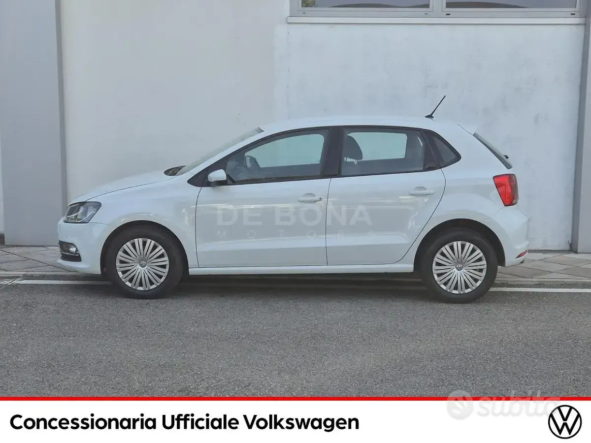 Usata VW Polo 90 CV (66 kW) 2015 Bianco Berlina