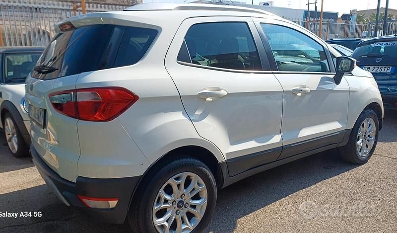 Usata Ford Ecosport Titanium 95 CV (69 kW) 2017 Bianco SUV