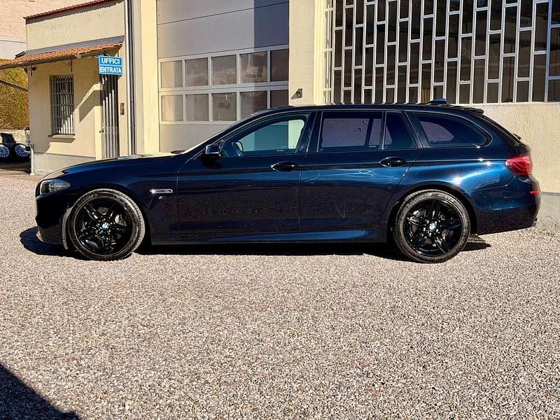 Usata BMW 520 M Sport 184 CV (135 kW) 2014 Blu/azzurro Station wagon