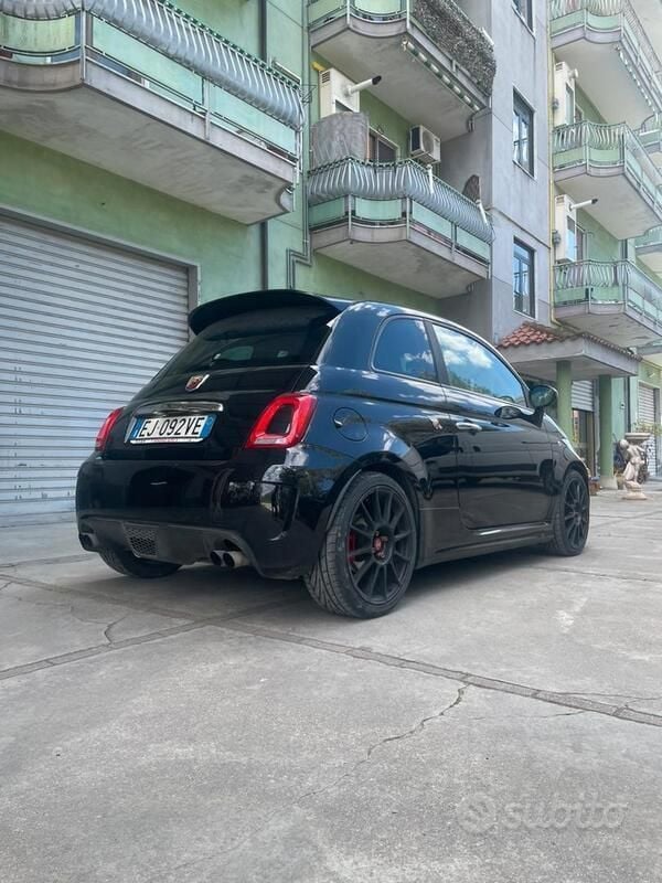 Usata Fiat 500 Abarth 135 CV (99 kW) 2011 Nero Utilitaria