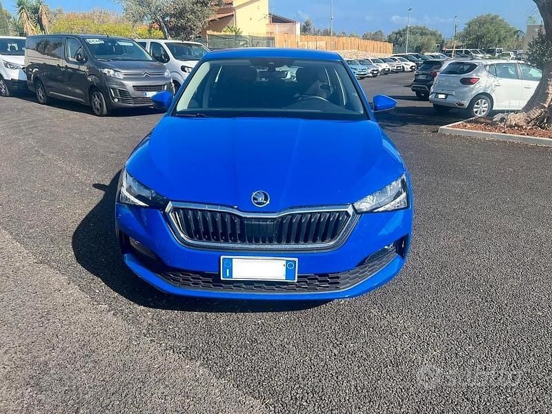 Usata Skoda Scala Ambition 110 CV (80 kW) 2024 Blu Utilitaria