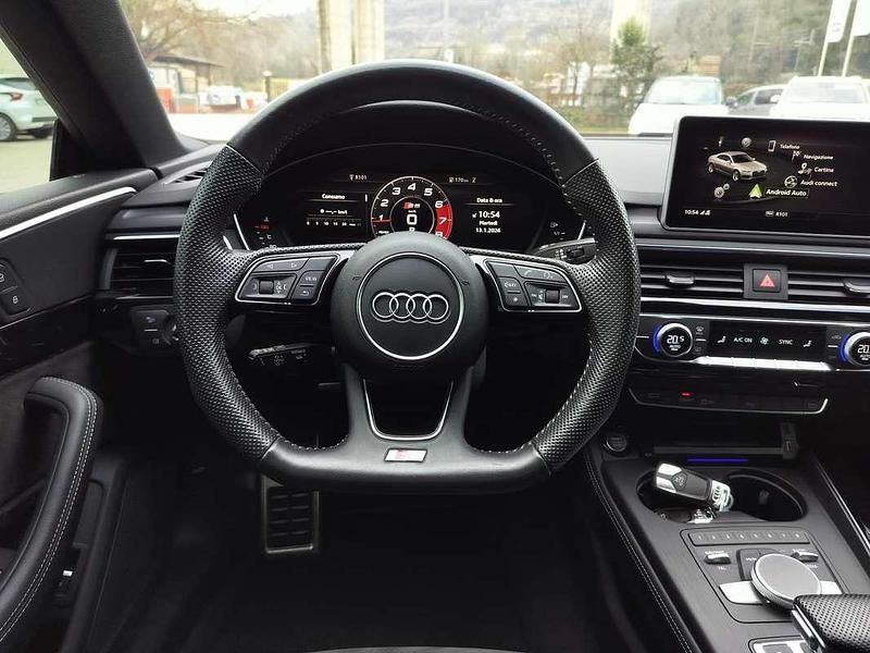 Usata Audi A5 Sport 190 CV (139 kW) 2019 Bianco Coupé