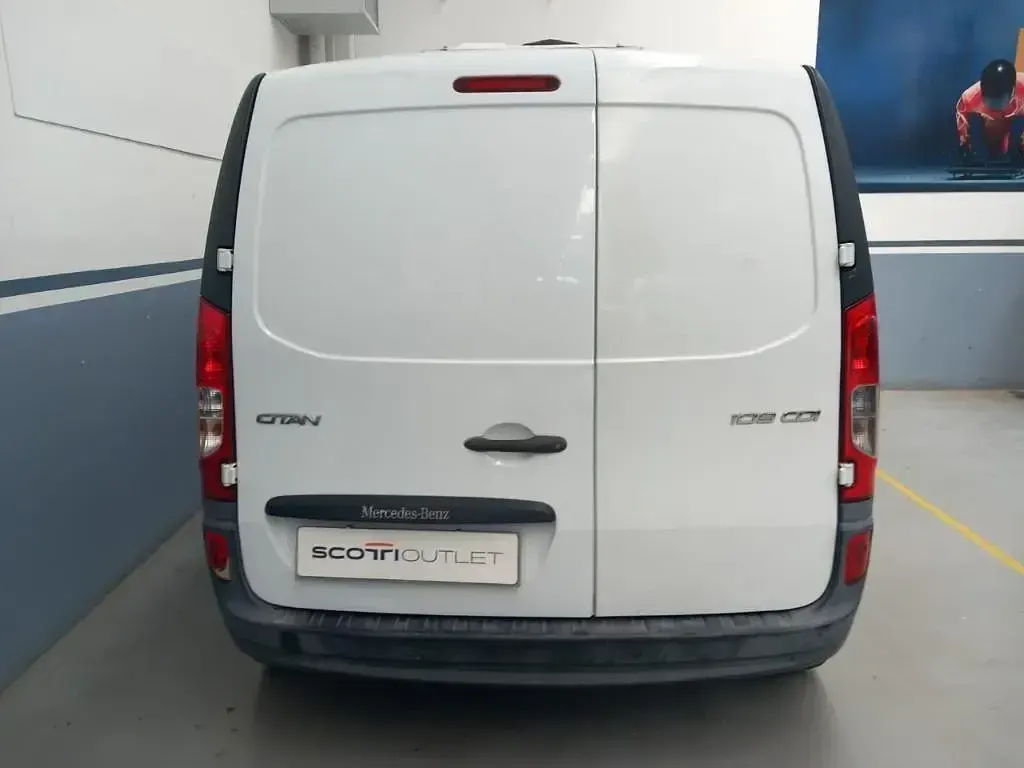Usata Mercedes Citan 109 90 CV (66 kW) 2015 Bianco Monovolume