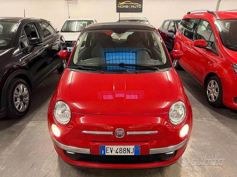 Usata Fiat 500 Lounge 69 CV (50 kW) 2014 Rosso Berlina