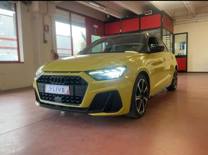 Usata Audi A1 S-Line 116 CV (85 kW) 2018 Giallo Berlina