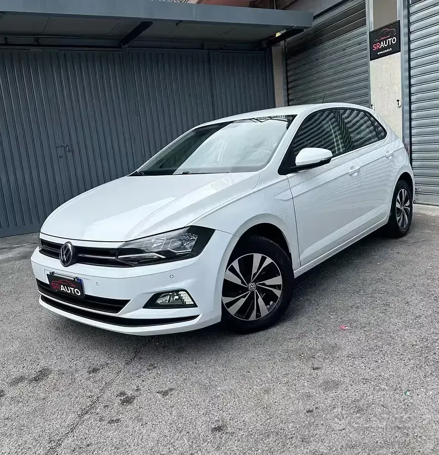 Usata VW Polo Comfortline 95 CV (69 kW) 2019 Bianco Utilitaria