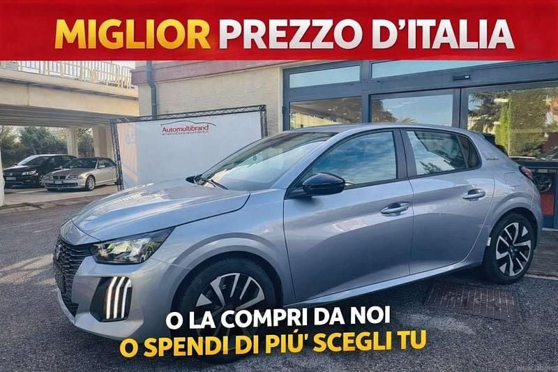 Nuova Peugeot 208 Style 101 CV (74 kW) 2025 Grigio Utilitaria