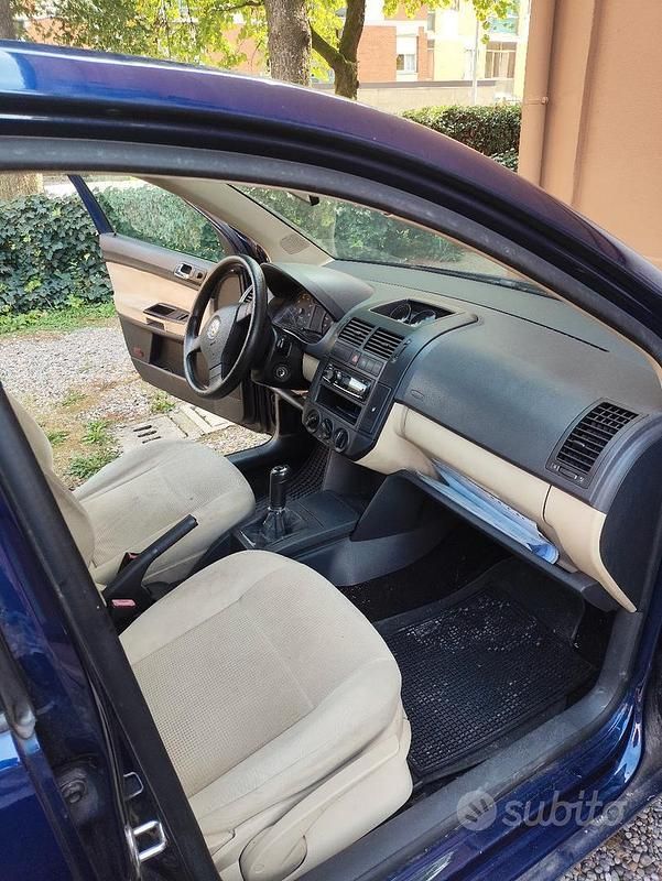 Usata VW Polo 105 CV (77 kW) 2008 Blu Utilitaria
