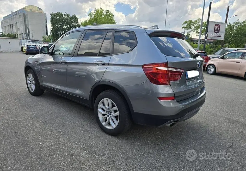 Usata BMW X3 Efficient Dynamics 190 CV (139 kW) 2017 Grigio SUV
