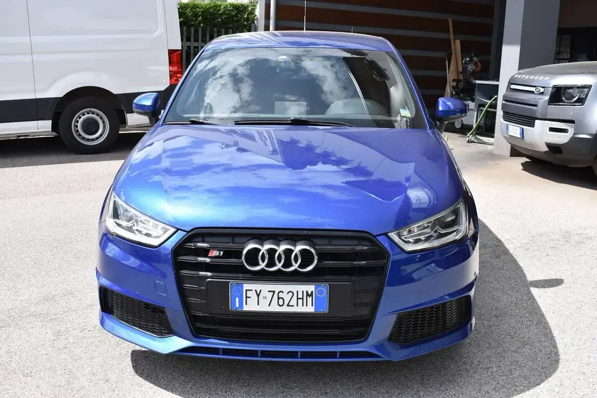 Usata Audi S1 Sportback Ambiente 231 CV (169 kW) 2018 Blu/azzurro Utilitaria